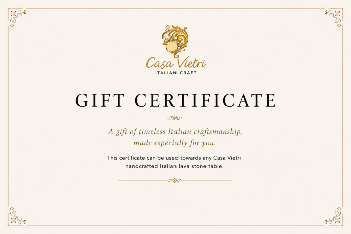 Gift Certificate